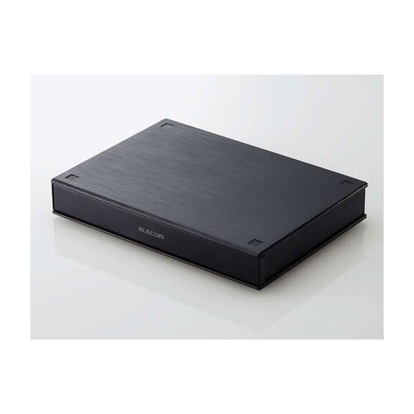 エレコム ELP-PTV020UBK 外付けHDD ハードディスク 2TB ブラック 新品 送料無料
