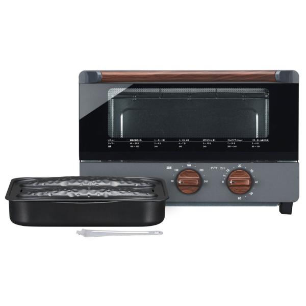 ドウシシャ ピエリア OTX-111Y GY 甘熟焼き芋＆BIGオーブントースター 新品 送料無料