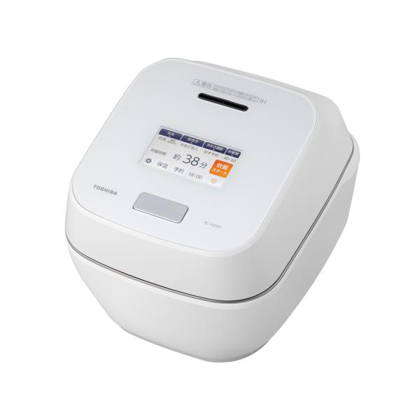 TOSHIBA（東芝） RC-10ZWT (W) 真空圧力IH炊飯器 炎匠炊き 5.5合炊き