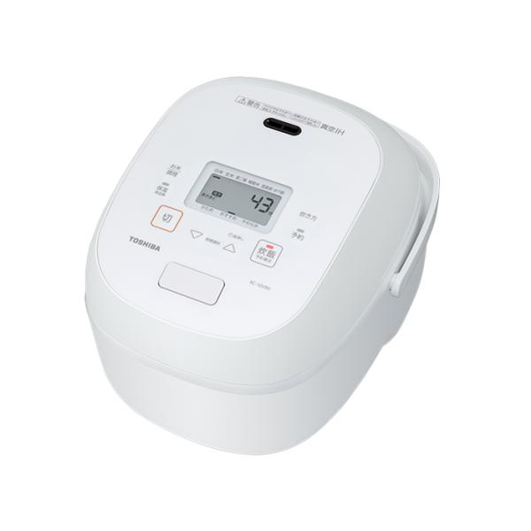 TOSHIBA（東芝） RC-18VRV W 真空IH炊飯器 炎匠炊き 銅かまど丸釜 1升