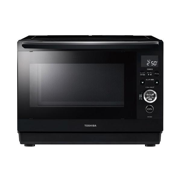 東芝オーブンレンジ TOSHIBA（東芝） ER-D80A-K 角皿式スチームオーブンレンジ 石窯ドーム