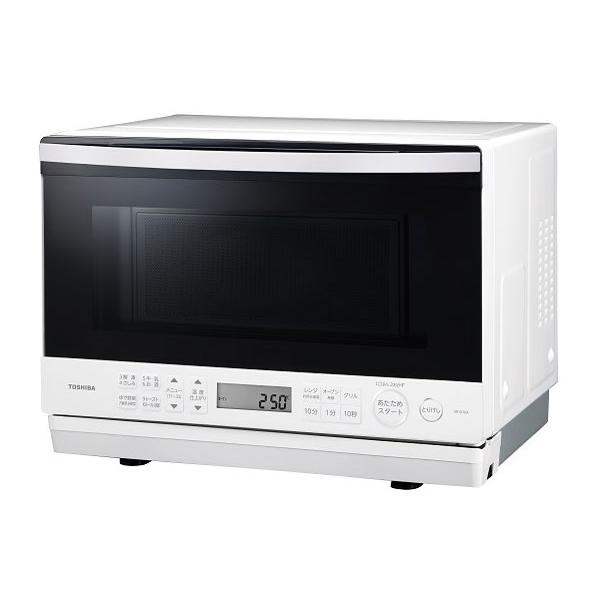 東芝 ER-D70A W 角皿式スチームオーブンレンジ 石窯ドーム 26L グランホワイト 新品 送料無料