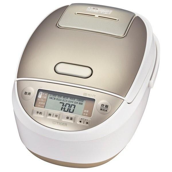 炊きたて タイガー TIGER JPK-A100W 圧力IH炊飯ジャー 5.5合炊き 