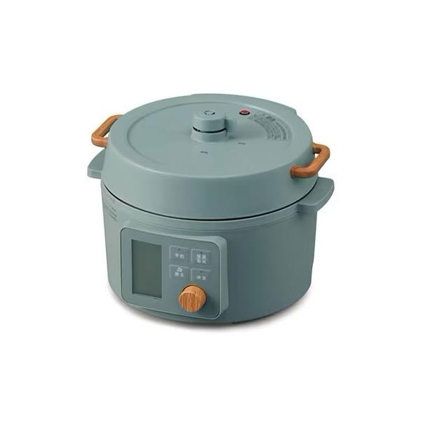圧力調理で調理時間を短縮、本格料理も簡単調理圧力調理でいつもの調理時間を短縮、本格料理も簡単に調理できる電気圧力鍋です。共働き世帯にぴったりの3L、グリル鍋としても使える2WAYタイプでお鍋もできます。1台で、圧力／無水／低温／煮る／蒸し／...
