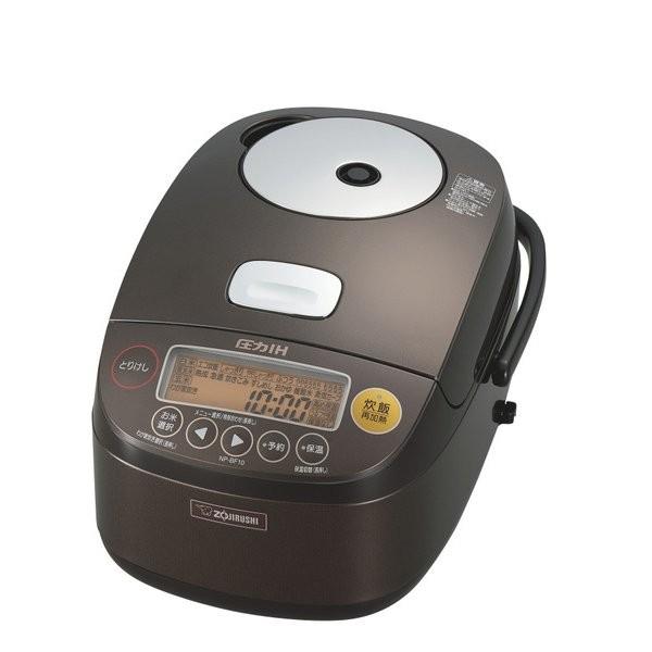 極め炊き 象印 ZOJIRUSHI NP-BF10-TD 鉄器コートプラチナ厚釜 5.5合 