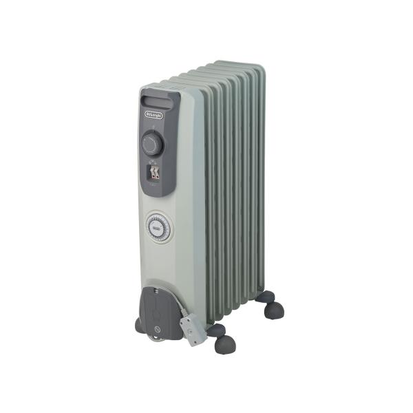 デロンギ オイルヒーター 美品 8-10畳用 RHJ10F0812-SG デロンギ RHJ10F0812-SG オイルヒーター 木造8畳 1200W 新品