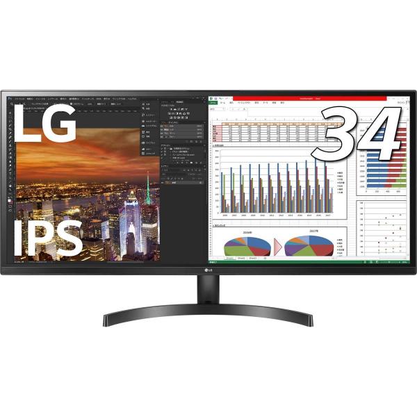 LGエレクトロニクス LG モニター ディスプレイ 34WK500-P 34インチ 21