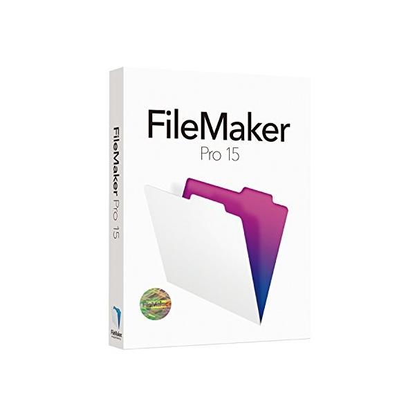 ファイルメーカー FileMaker Pro 15 Single User License HJVA2J/A