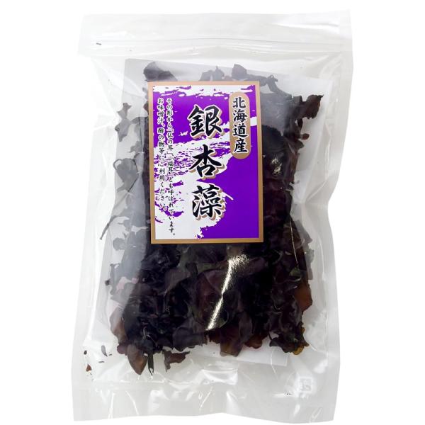 銀杏藻 35g (ぎんなん草)銀杏草 天然 北海道産(仏のみみ 福みみ)ぎんなんそう 希少な逸品(味噌汁 すまし汁 てんぷら)福耳昆布