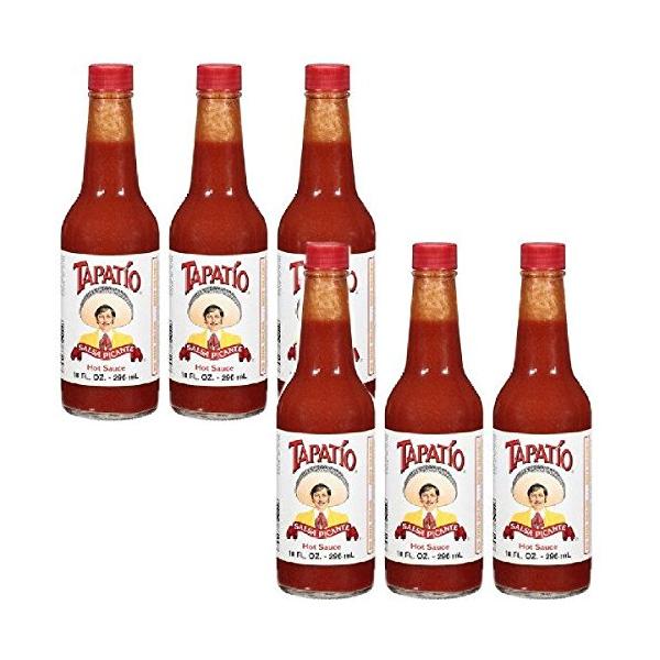 TAPATIO サルサ ホットソース 6本 [並行輸入品]