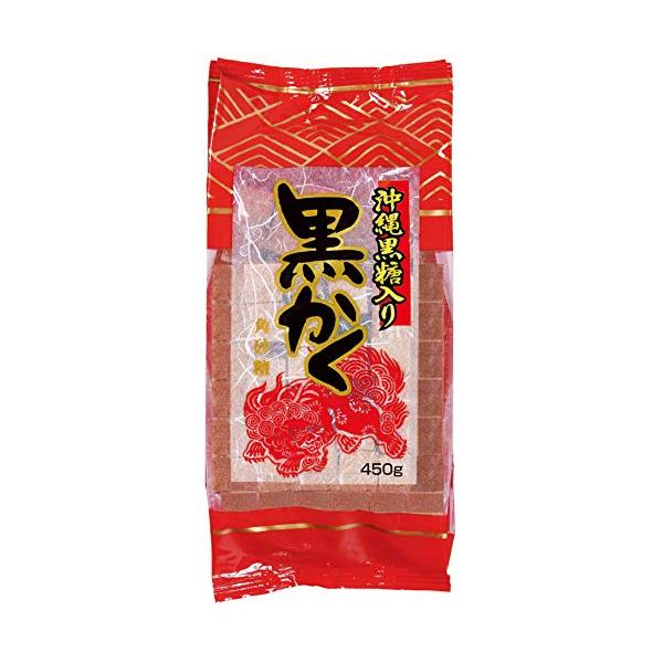 上野砂糖　黒かく（沖縄黒糖入り角砂糖）　6袋入　＜450g×6袋＞ 沖縄産 角砂糖