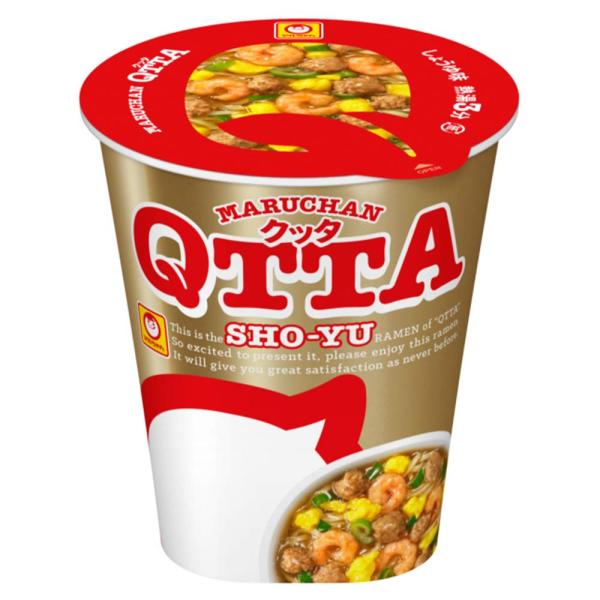 東洋水産 MARUCHAN QTTA(マルチャン クッタ) コクしょうゆ味 78g×12個入