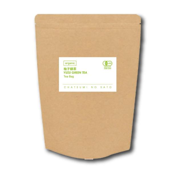 茶つみの里 オーガニック 柚子緑茶（2.5g×35包入り）