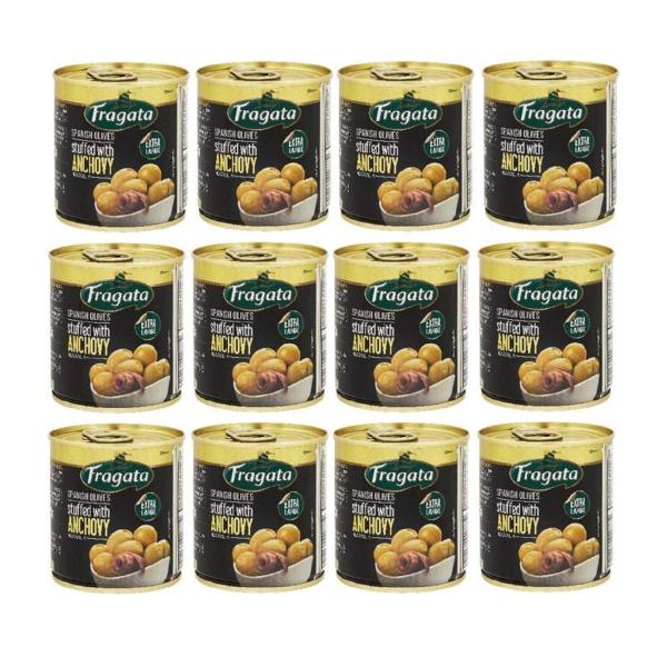 フラガタ セレクション アンチョビオリーブ 85g×12個
