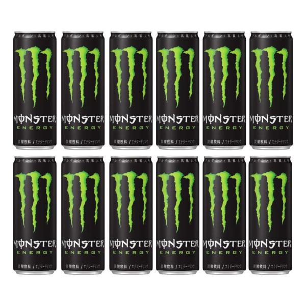 他サイト： アサヒ飲料 モンスターエナジー 355ml×12本 [エナジードリンク]の商品画像