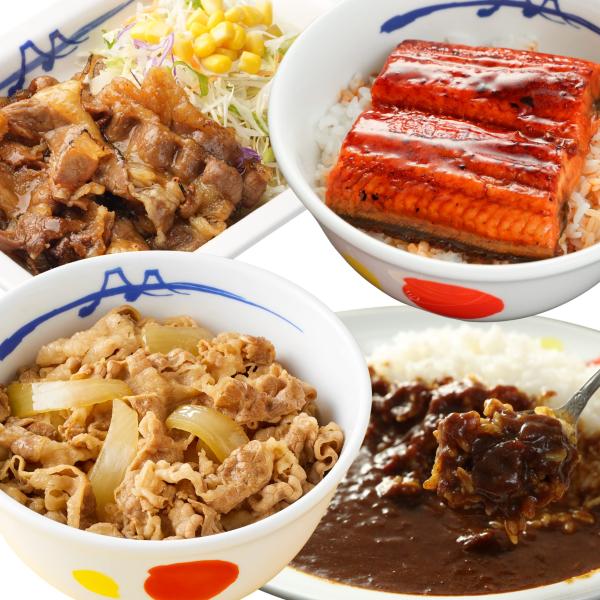 【松屋】 松屋Prime 25食 プレミアム仕様牛めしの具 135g 14食 & オリジナルカレー8食&牛カルビ焼肉2個 &ふわぁとろ鰻 特製タレ山椒
