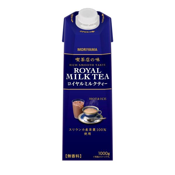 他サイト： MORIYAMA(モリヤマ) 守山乳業 喫茶店の味 ロイヤルミルクティー 1kg ×6本の商品画像