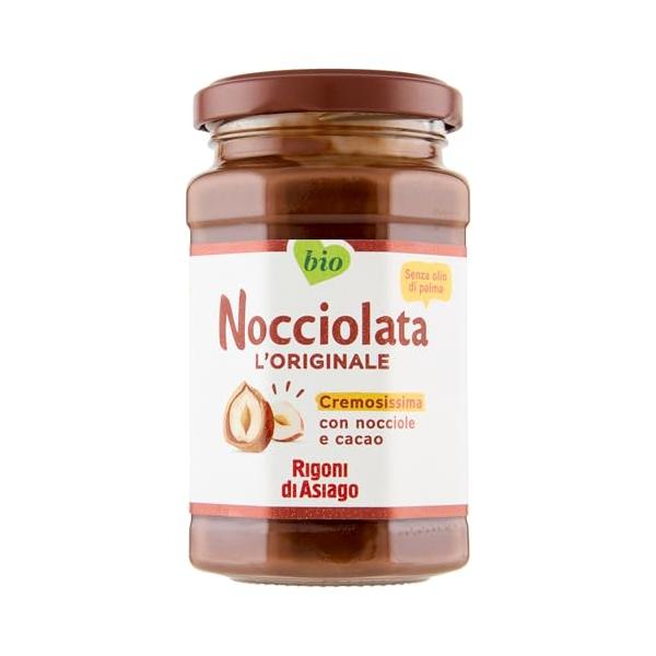 「ノチオラタ ヘーゼルナッツ チョコレートスプレッド ミルク 250g」イタリア産ヘーゼルナッツを使用した、パーム油、香料不使用チョコレートスプレッド