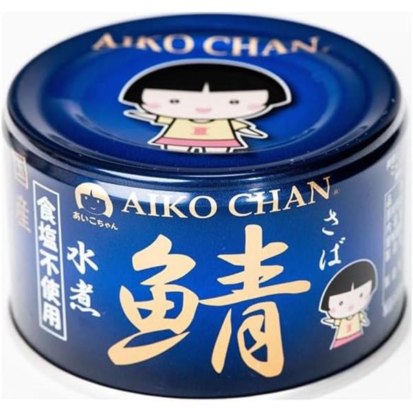他サイト： 伊藤食品 あいこちゃん 青の鯖水煮 食塩不使用 150g×8缶の商品画像