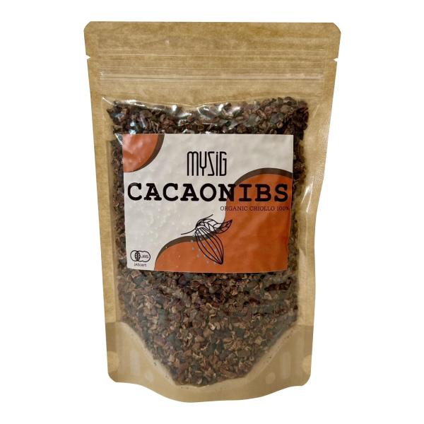 カカオニブオーガニック200g 有機JAS 希少クリオロ種100％ ROW製法45℃以下低温殺菌 食品添加物・砂糖不使用