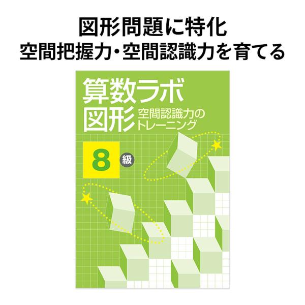 【ほぼ新品、4冊＆5冊セット】問題集 算数ラボ図形 8級 新学社 正規販売店 小学4年 ドリル 問題集