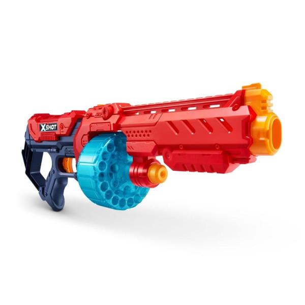 ZURU 【XSHOT Excel Turbo Fire エックスショット エクセル ターボファイア ダーツ48本付き ブラスター玩具 的当て スポンジダーツ】 36270 正規品