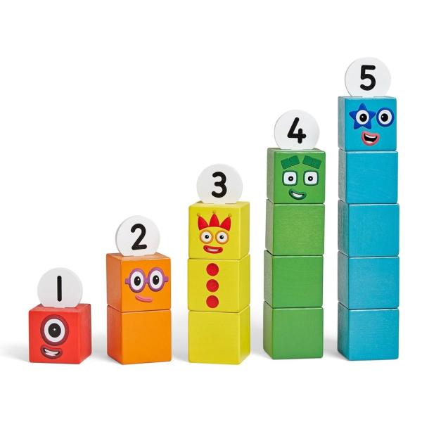 Numberblocks ナンバーブロックス 【木製ブロック 1-5 数あそび 積み木 知育玩具】 96931 正規品