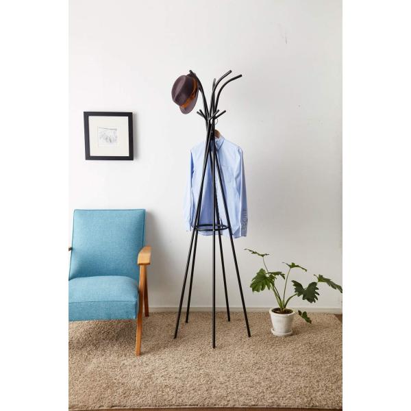 [サイズ] ND-9213/ブラック： サイズ 約幅58×奥行58×高さ168cmND-9214/シルバー： サイズ 約幅53×奥行53×高さ174cm[材　質] スチール[仕　様]  全体耐荷重: 12kg 組み立て(工具付属)[生産国]...