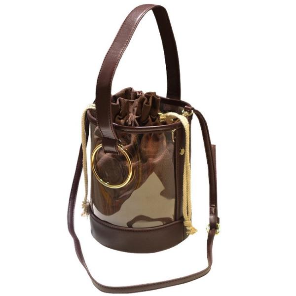 クリアリングバッグ バケツ型 透明バッグ リングバッグ ビニールバッグ 巾着 夏 海 夏バッグ ショルダーバッグ Buyee 日本代购平台 产品购物网站大全 Buyee一站式代购 Bot Online