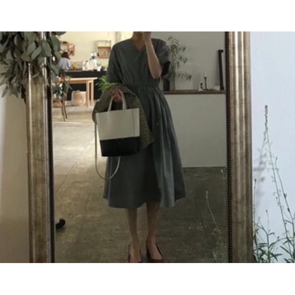 ウエストマークワンピース ワンピース シンプルワンピース レディースワンピース 夏ワンピース 半袖ワンピース Buyee 日本代购平台 产品购物网站大全 Buyee一站式代购 Bot Online