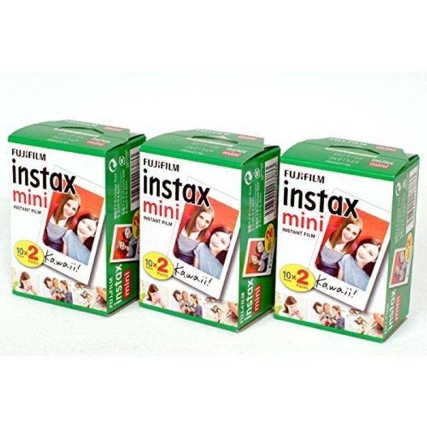 チェキフィルム 60枚INSTAX mini JP20枚✖︎3箱 instax mini 3個セット チェキフィルム FUJIFILM 20枚入り JP