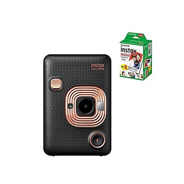 富士フイルム - 新品 FUJIFILMinstax mini LiPlay チェキ　ブラック Amazon | 富士フイルム ハイブリッドインスタントカメラ チェキ