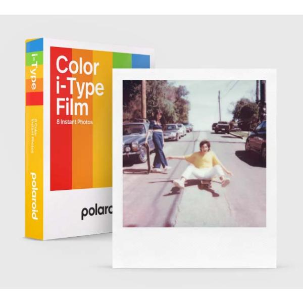 6000 Polaroid Color Film for i-Type インスタントカラーフィルム 8枚入り フレームカラー :ホワイト