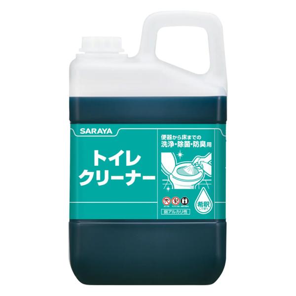 サラヤ トイレクリーナー 3kg トイレ用洗剤 業務用 洗浄 除菌 防臭 50261