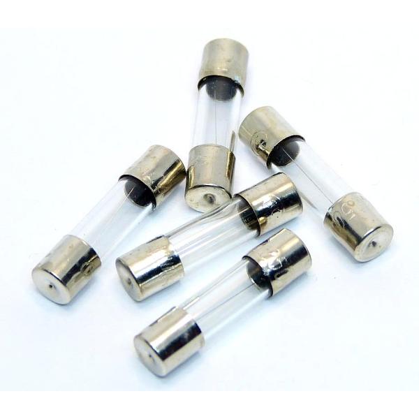 200mA-250v ガラス管ヒューズ（5mm×20mm）5本 : かすかべでんき - 通販
