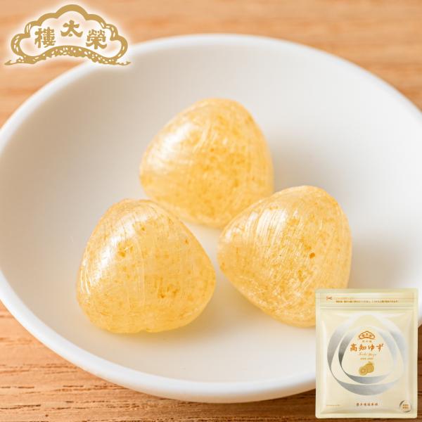 【期間限定】七五三 お歳暮 榮太樓 果汁飴 袋入 高知ゆず 1袋（135g）