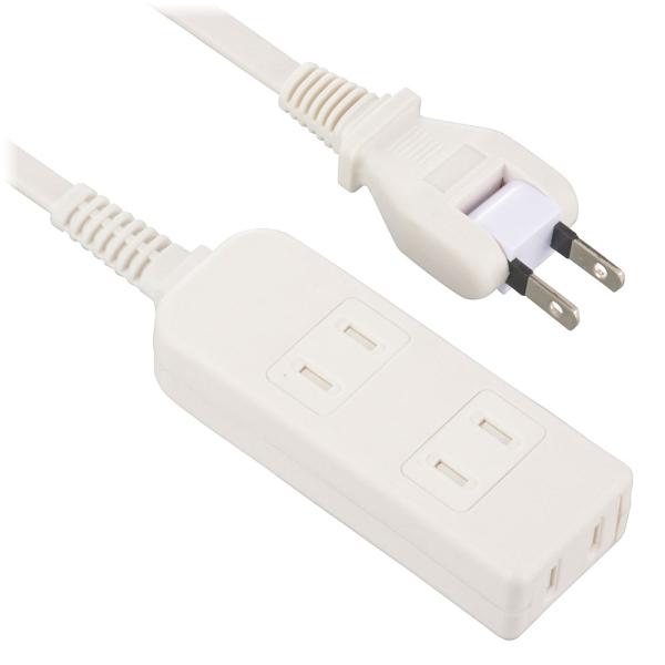 オーム電機 安全タップ3個口 5mホワイト HS-T35SFW-22 00-1624