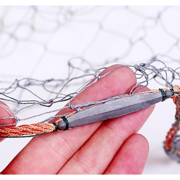 職人手作り ハンドメイド ナイロン 鉛 投網 投げ網 投網 捕獲網 捕獲網 ハンドメイド 漁網 魚捕り 網かご 釣り道具 フィッシングネット キャストフィッシュネット 4 2m Yu 129 Eito Ct