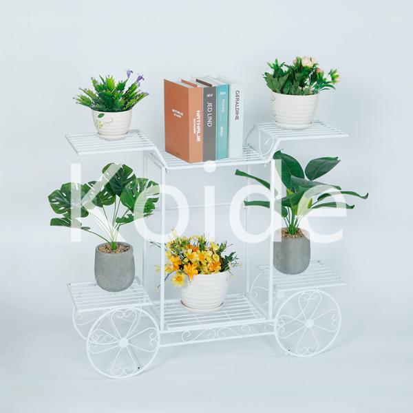 フラワースタンド アイアン ガーデニング 棚 鉢植え 観葉植物 盆栽 プランタースタンド ベランダ 玄関 室内 ガーデンラック 花台 鉄製 全8色 おしゃれ Buyee 日本代购平台 产品购物网站大全 Buyee一站式代购 Bot Online