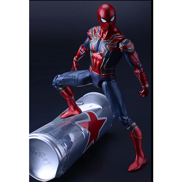 スパイダーマン 可動フィギュア 【アベンジャーズ】高さ約18cm スパイダーマン 可動フィギュア 【アベンジャーズ】高さ約18cm