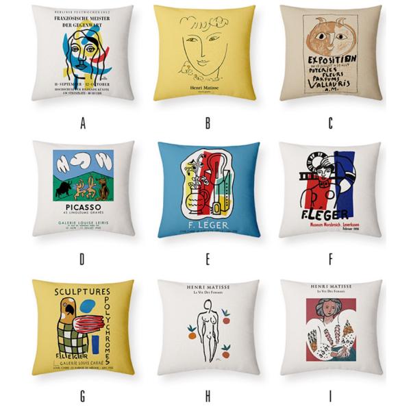 パブロ・ピカソ アンリ・マティス 作品現代アート 名作 抱き枕