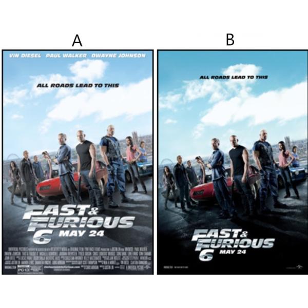 ワイルド・スピード』 Fast & Furious 映画ポスター アート
