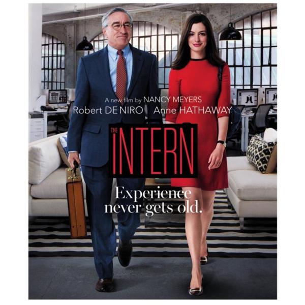 『マイ・インターン』The Intern 映画ポスター アートフレーム 壁掛け 額縁透明シート付 34X44cm