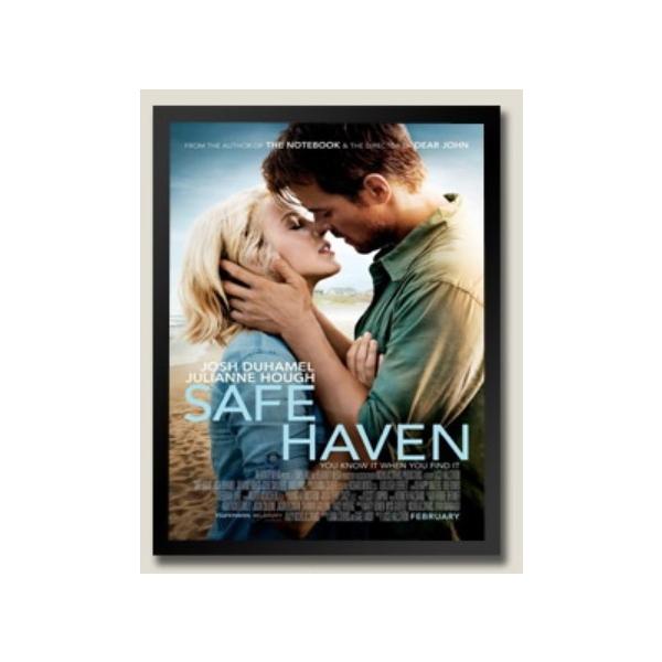 『セイフ ヘイヴン』 Safe Haven 恋愛映画ポスター アートフレーム 壁掛け 額縁透明シート付 34X44cm