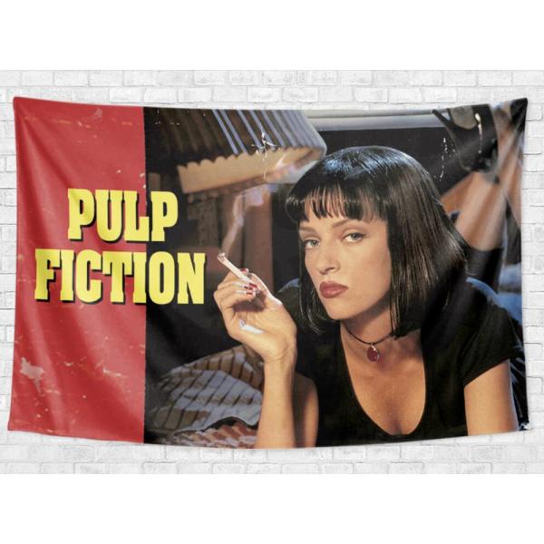 90's Pulp Fiction パルプフィクション ポスター パルプフィクション V2 10.5x15.25 日本映画ポスター復刻版