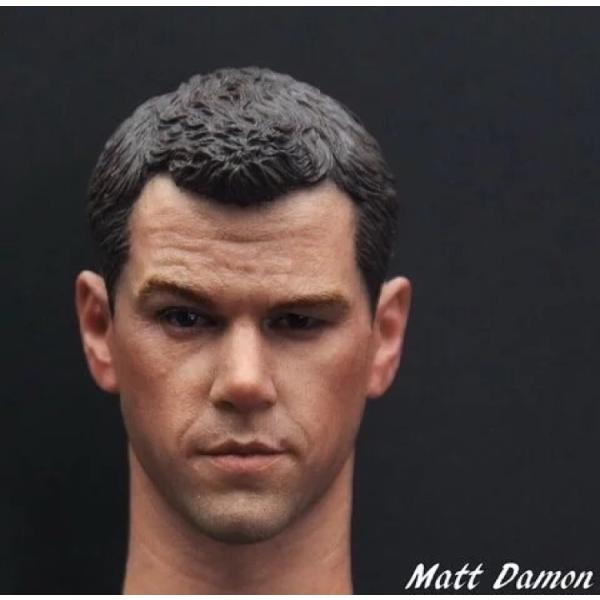 1/6スケール 男性フィギュア用ヘッド マット・デイモン Matt Damon
