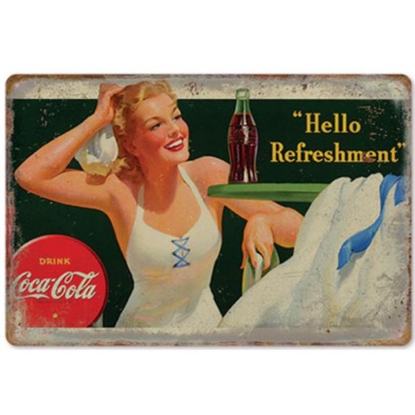 コカコーラ Coca-Cola USA アメリカ雑貨☆レトロ調☆アメリカンブリキ看板/飾り/バー/レストラン/カフェ/喫茶店/20cm*30cm :tp-cc033:EIWAヤフー店 - 通販 - Yahoo!ショッピング コカコーラ Coca-Cola USA アメリカ雑貨☆レトロ調☆アメリカンブリキ看板/飾り/バー/レストラン/カフェ/喫茶店/20cm*30cm :tp-cc033:EIWAヤフー店 - 通販 - Yahoo!ショッピング