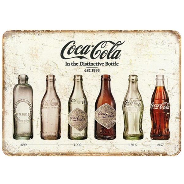 コカコーラ Coca-Cola  USA アメリカ雑貨★レトロ調★アメリカンブリキ看板/飾り/バー/レストラン/カフェ/喫茶店/20cm*30cm