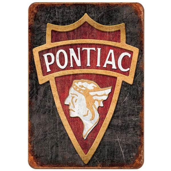 ポンティアック Pontiac 車 ☆レトロ調☆メタルサイン アメリカン 