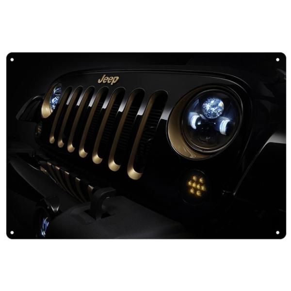 JEEP ジープ　メタルブリキ jeep ジープ メタルサイン インテリア アメリカ雑貨 ブリキ看板 バー